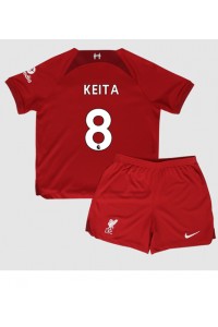 Liverpool Naby Keita #8 Babytruitje Thuis tenue Kind 2022-23 Korte Mouw (+ Korte broeken)